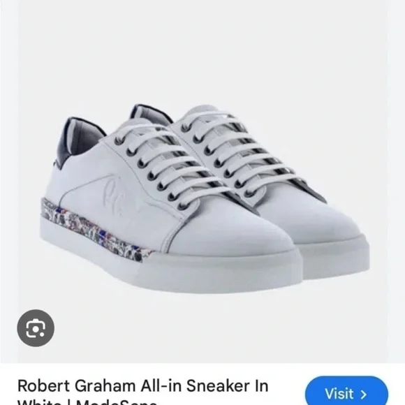 Rober Graham supernova white sneaker